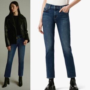 NWT Joe's Jeans THE LARA MID RISE CIGARETTE TRAVELER Size 25 TMXTVL5224